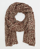 long cotton scarf handmade in India by women artisans