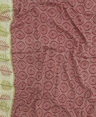 cotton long scarf in unique one-of-a-kind pattern