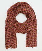 long cotton scarf handmade in India by women artisans