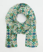 long cotton scarf handmade in India by women artisans