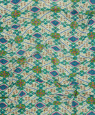 cotton long scarf in unique one-of-a-kind pattern