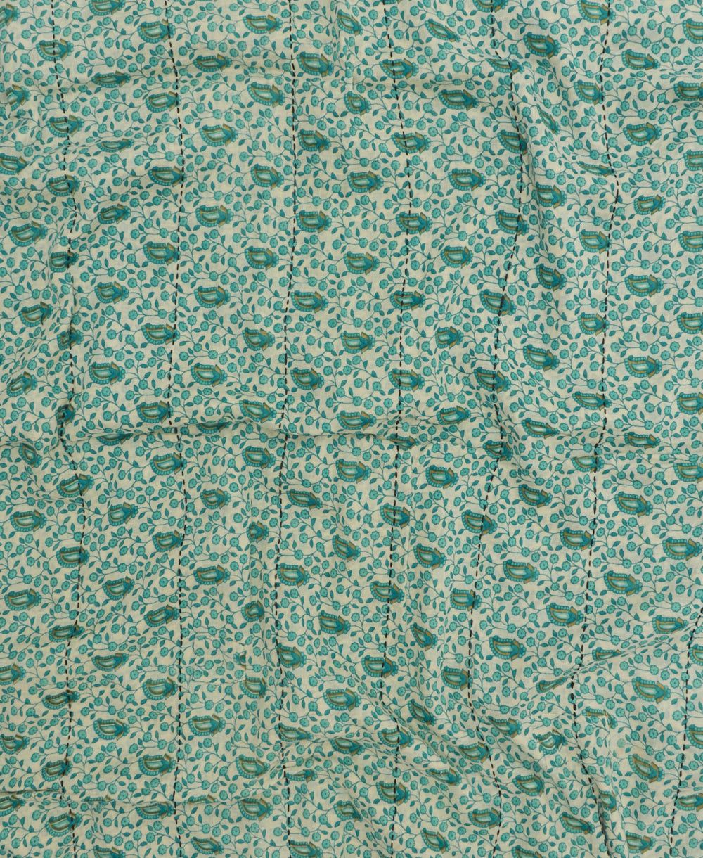 cotton long scarf in unique one-of-a-kind pattern