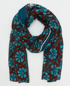 long cotton scarf handmade in India by women artisans
