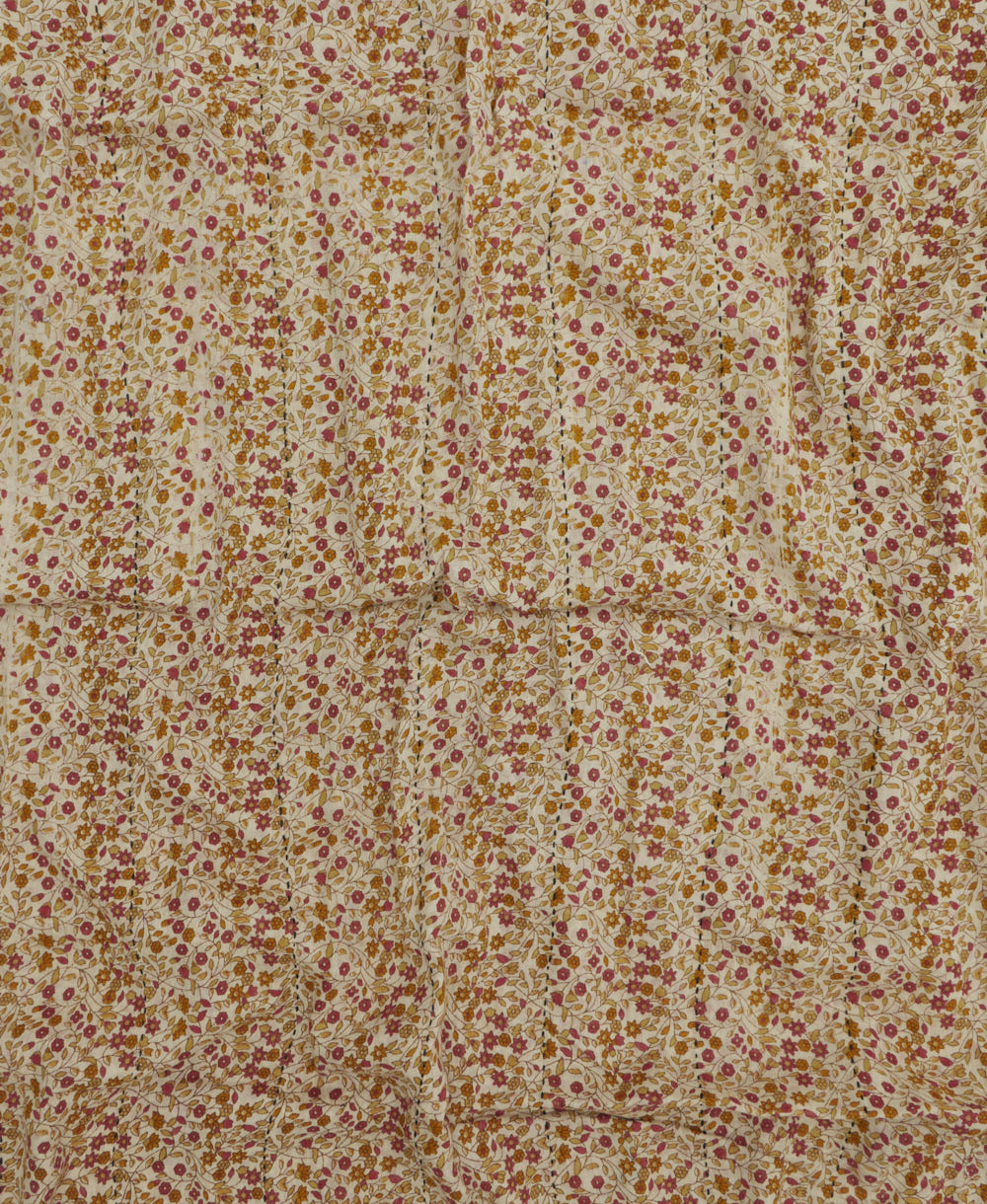 cotton long scarf in unique one-of-a-kind pattern