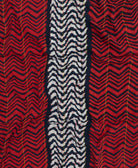 cotton long scarf in unique one-of-a-kind pattern