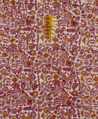 cotton long scarf in unique one-of-a-kind pattern