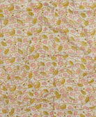 cotton long scarf in unique one-of-a-kind pattern