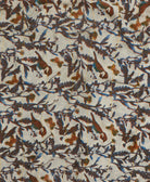 cotton long scarf in unique one-of-a-kind pattern