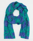 long cotton scarf handmade in India by women artisans