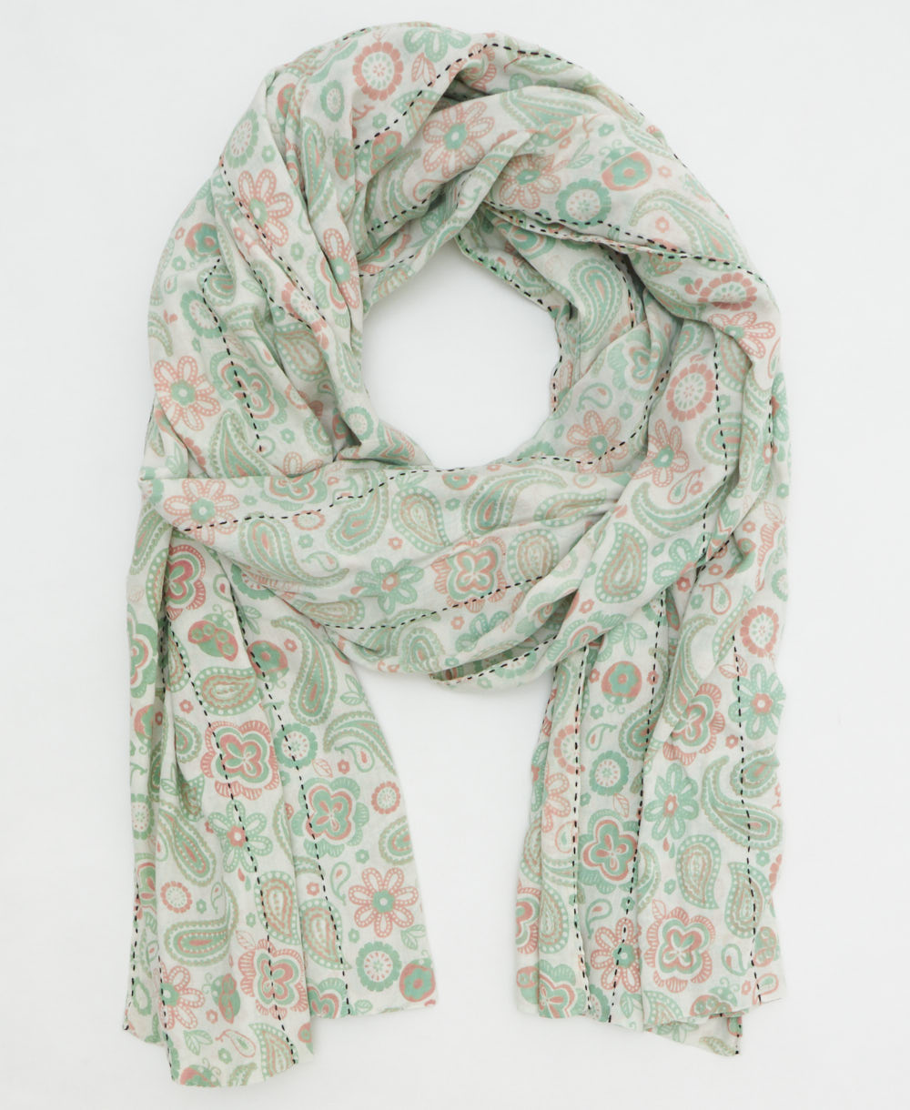 long cotton scarf
