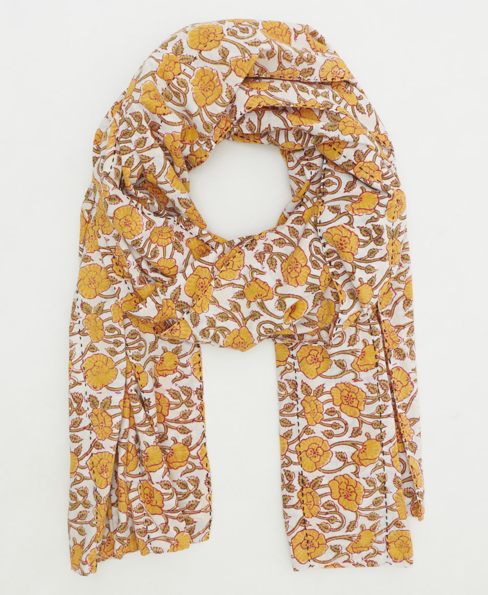 long cotton scarf