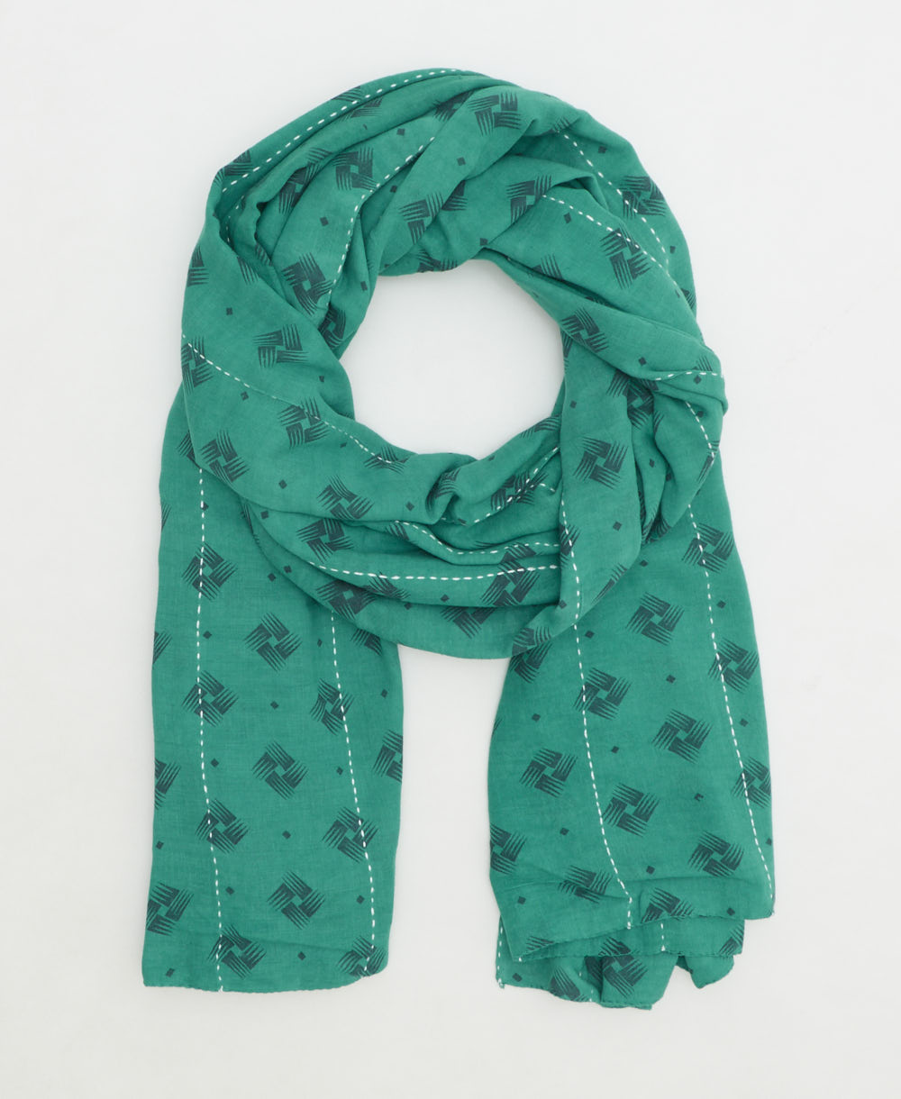 long cotton scarf