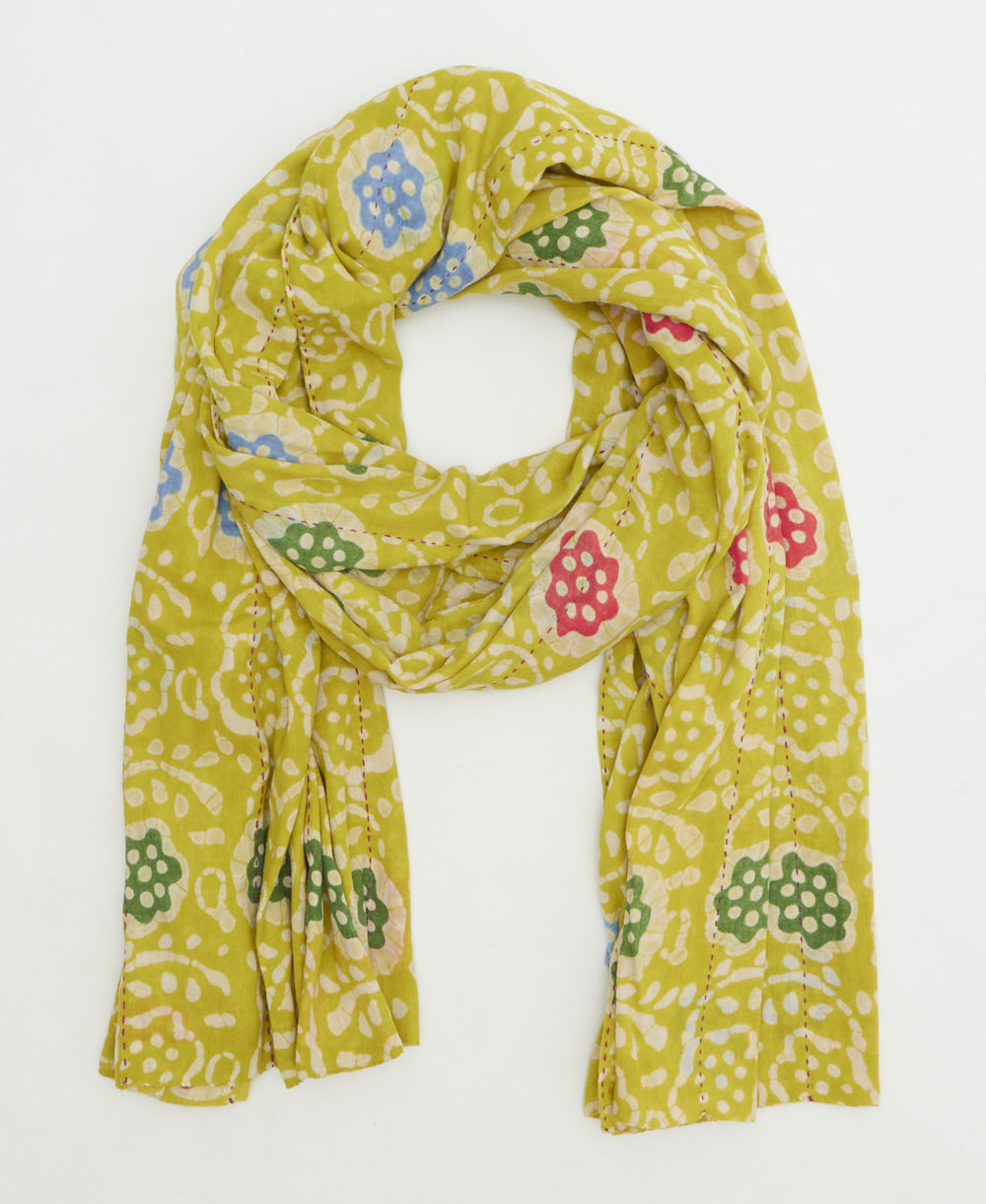 long cotton scarf