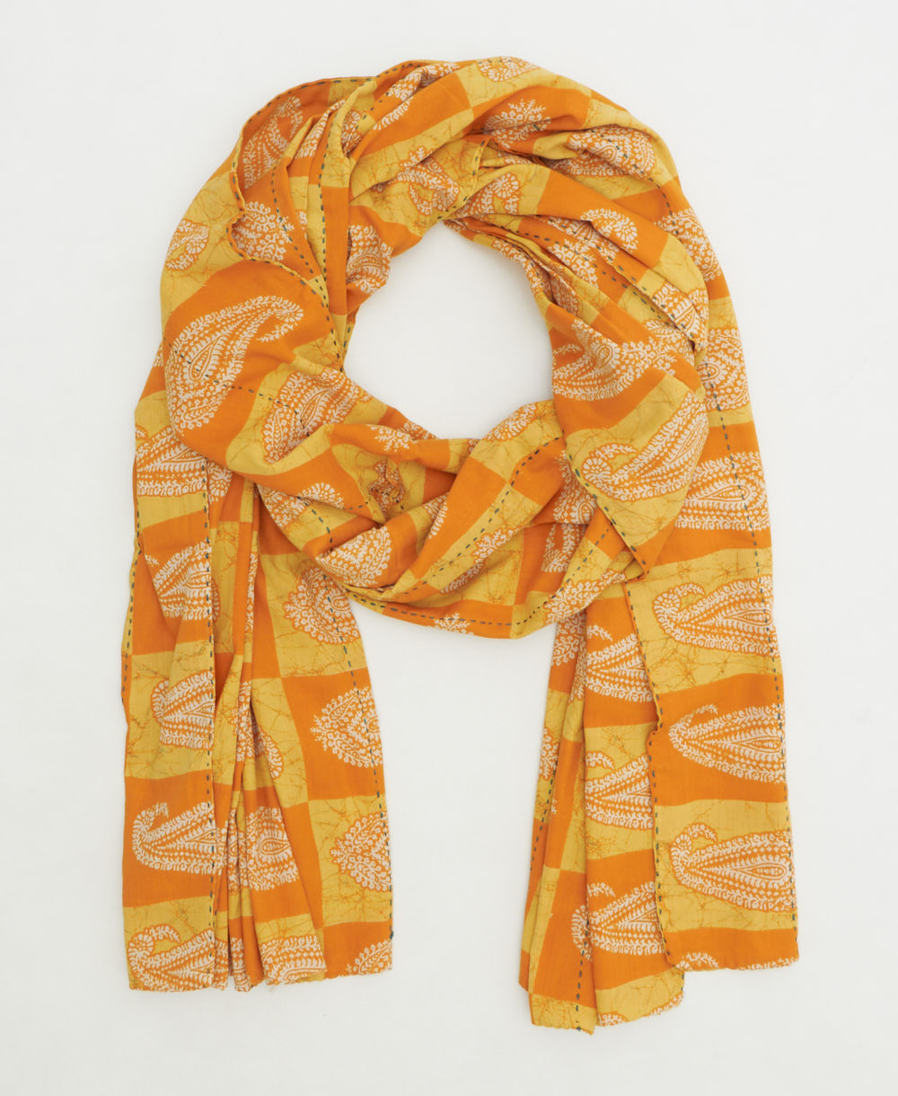 long cotton scarf
