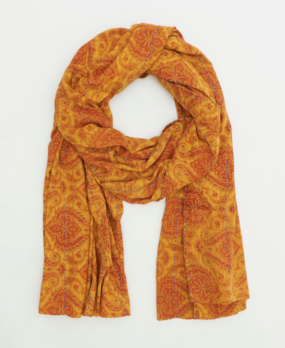 long cotton scarf
