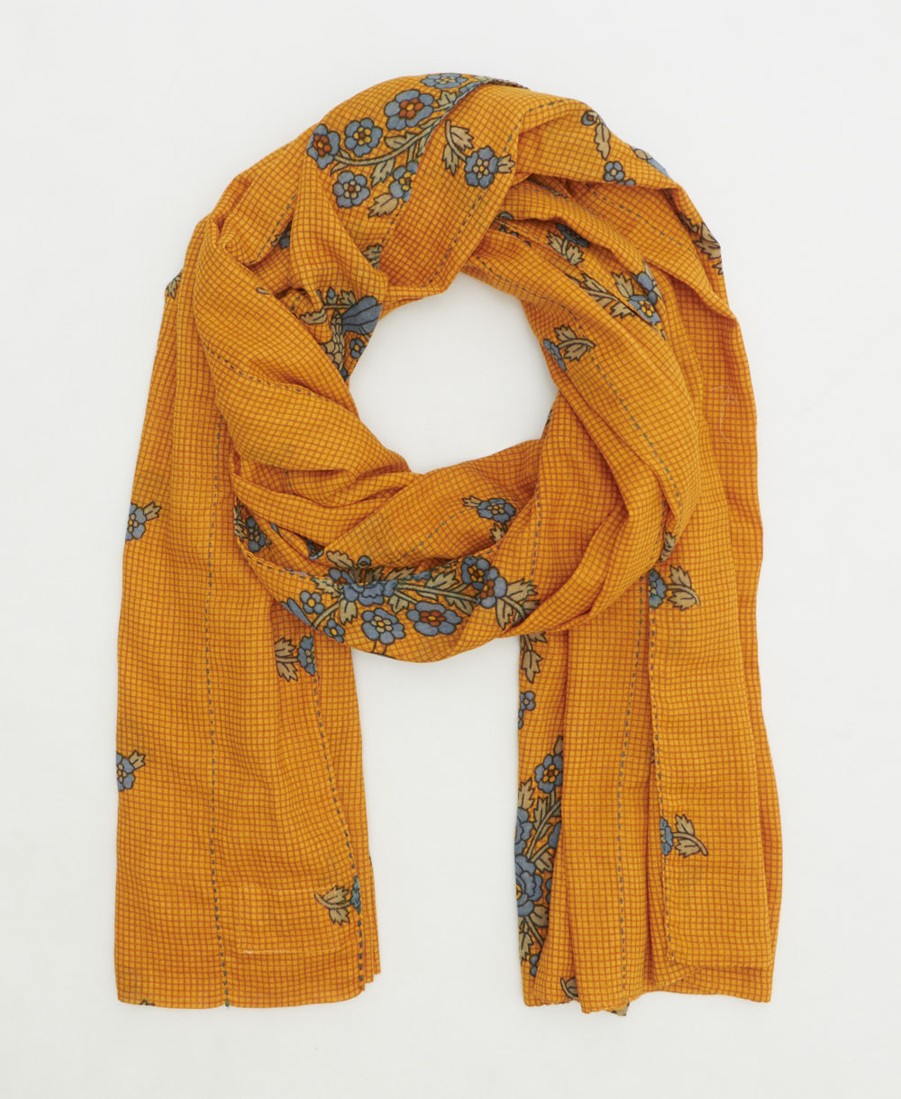 long cotton scarf
