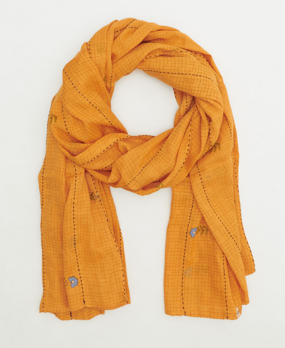 long cotton scarf