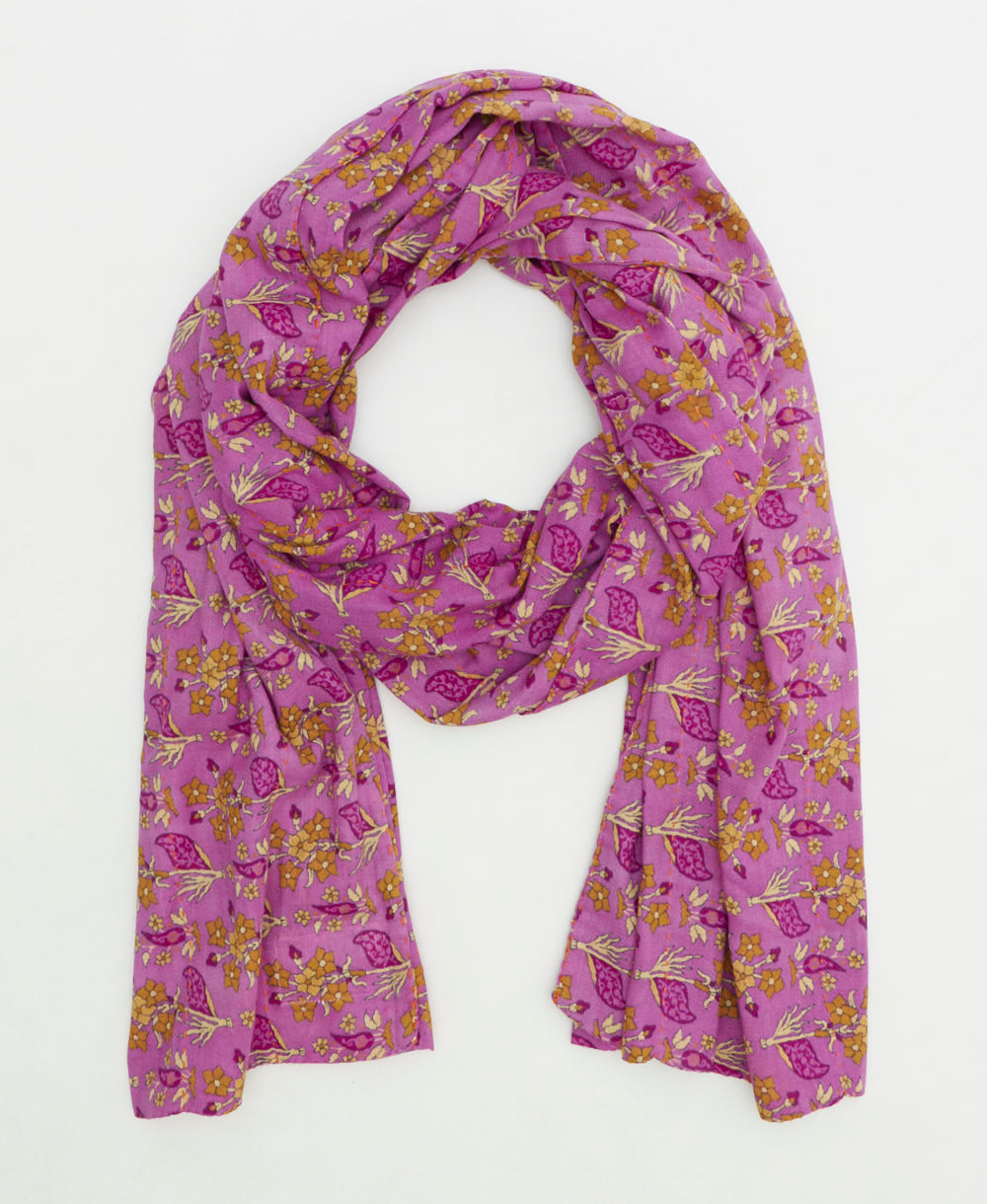 long cotton scarf
