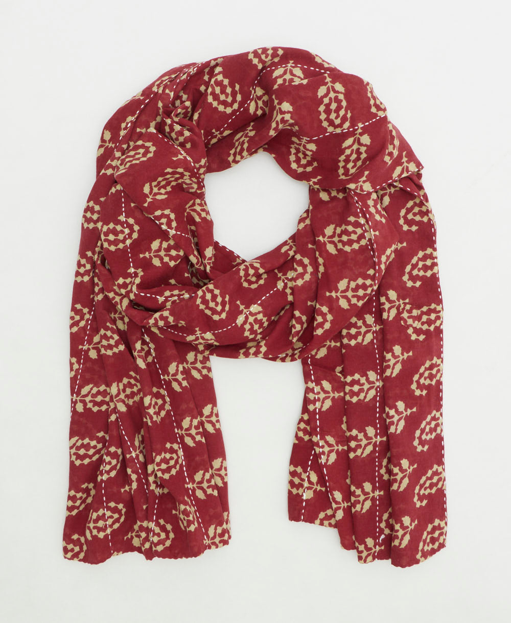 long cotton scarf