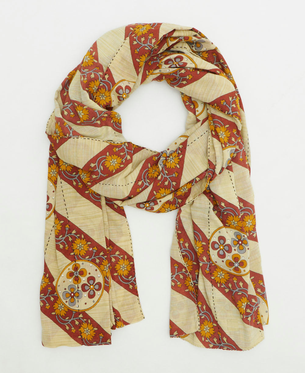 long cotton scarf