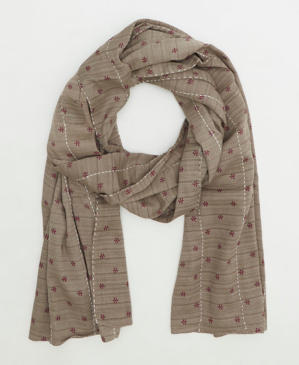 long cotton scarf