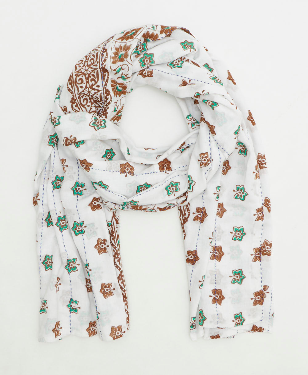 long cotton scarf