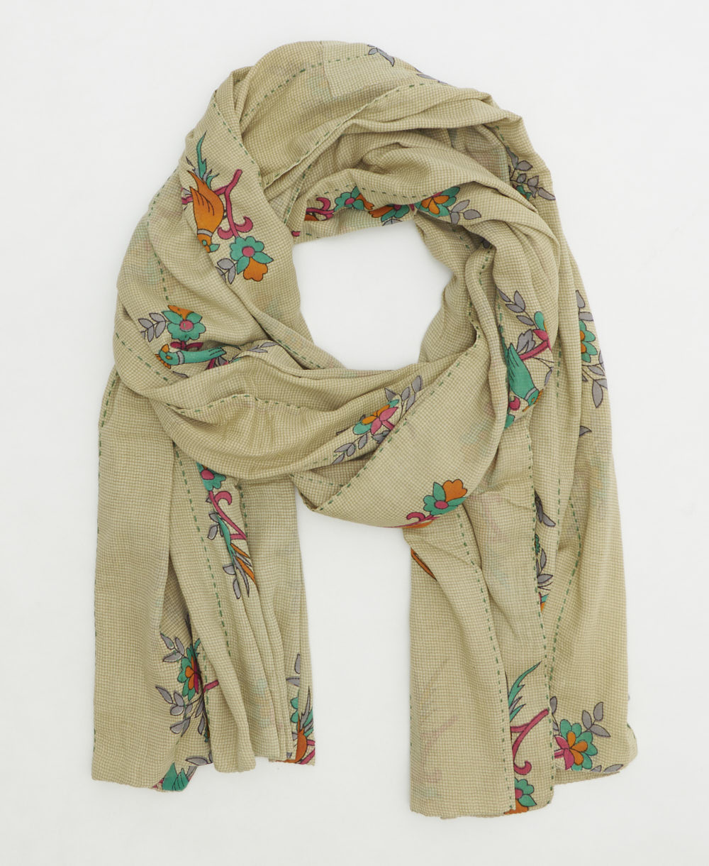 long cotton scarf