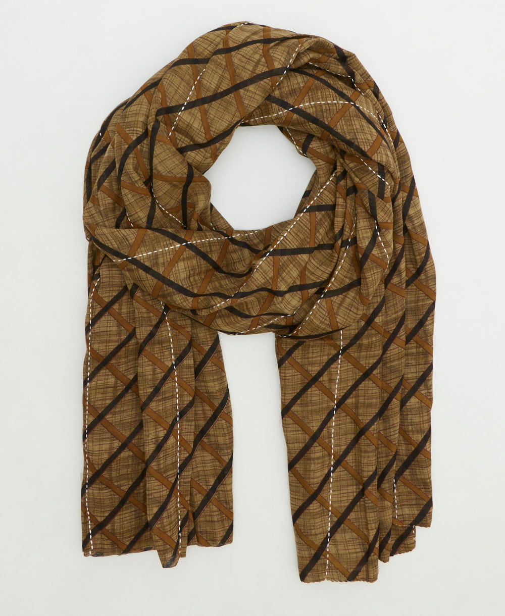 long cotton scarf