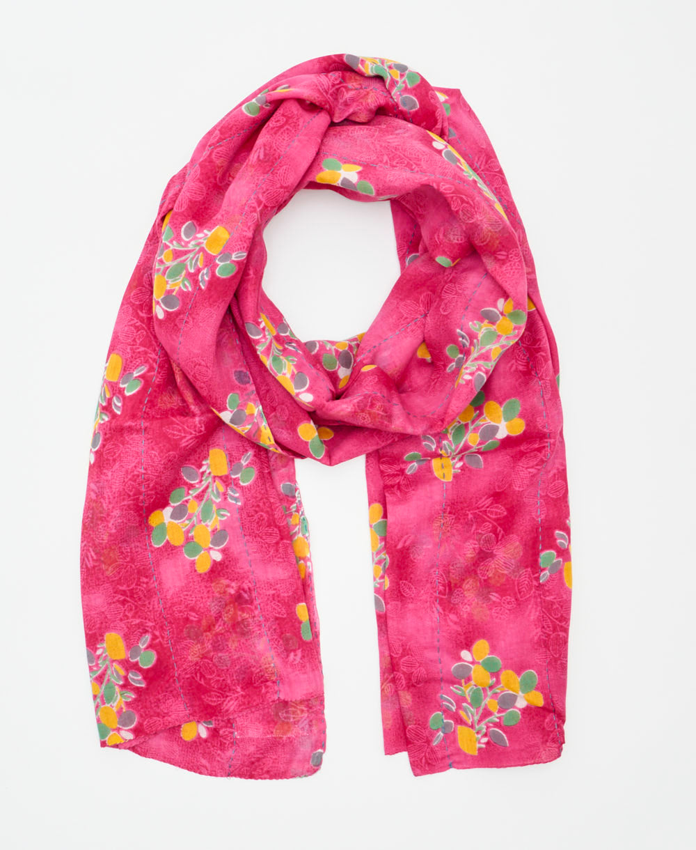 long cotton scarf