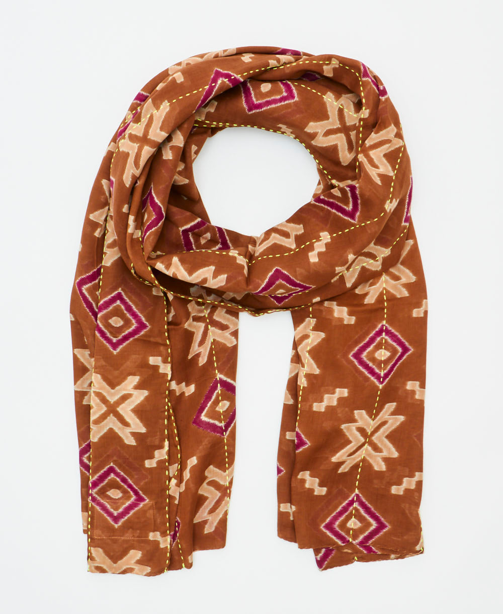 long cotton scarf