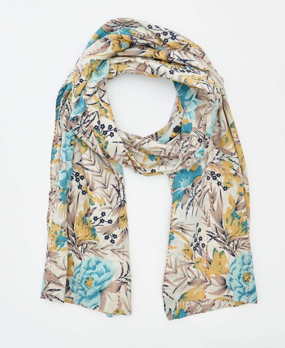 long cotton scarf
