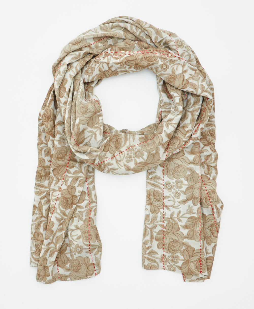long cotton scarf
