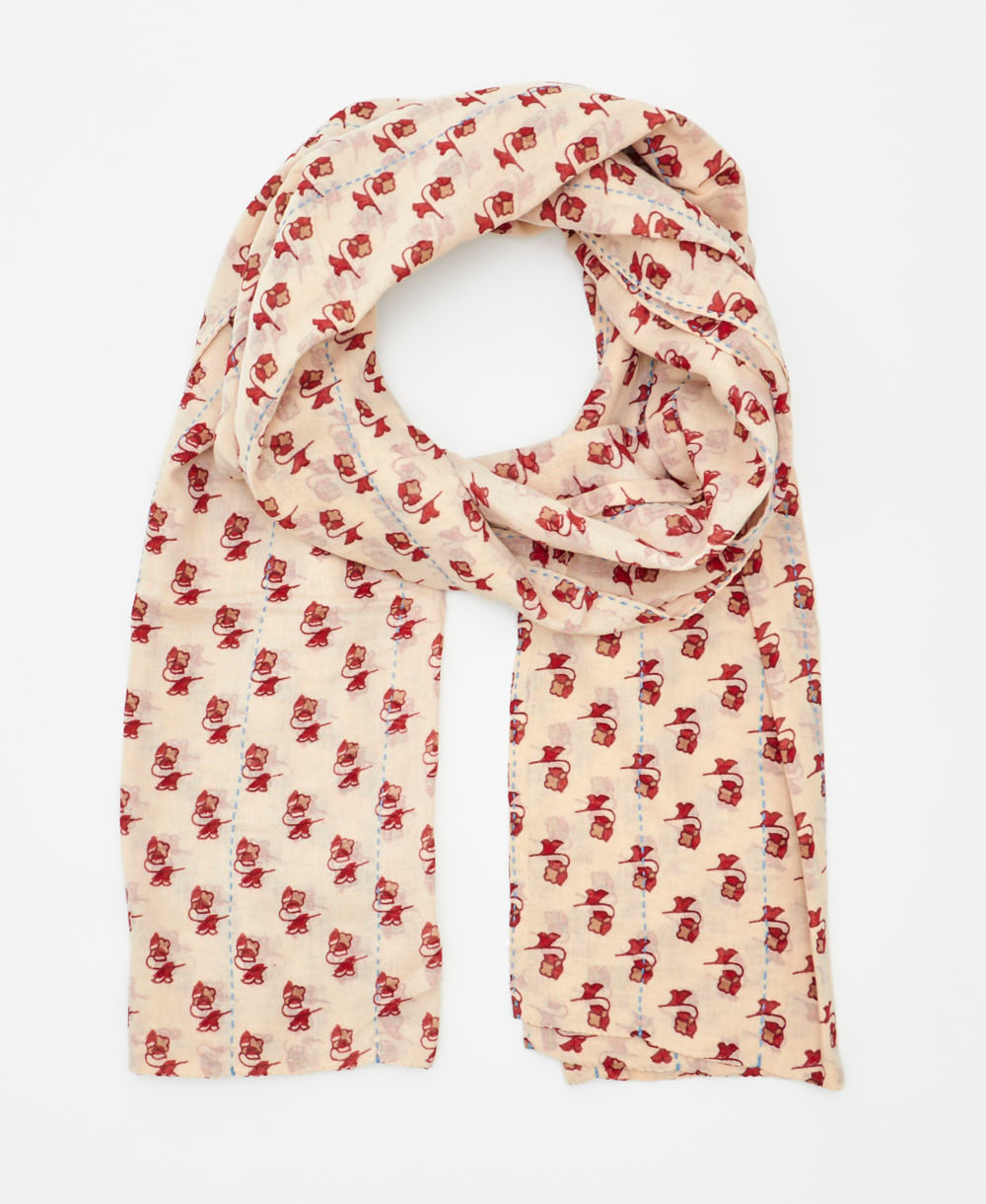 long cotton scarf
