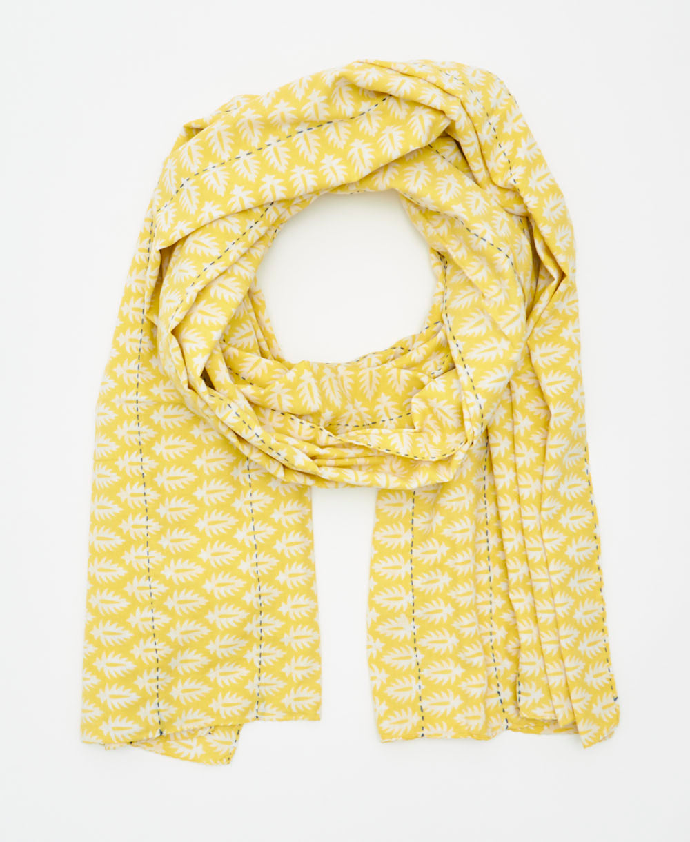 long cotton scarf