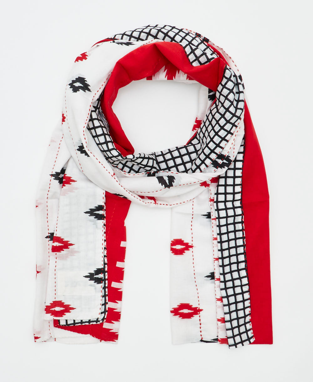 long cotton scarf