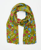 long cotton scarf