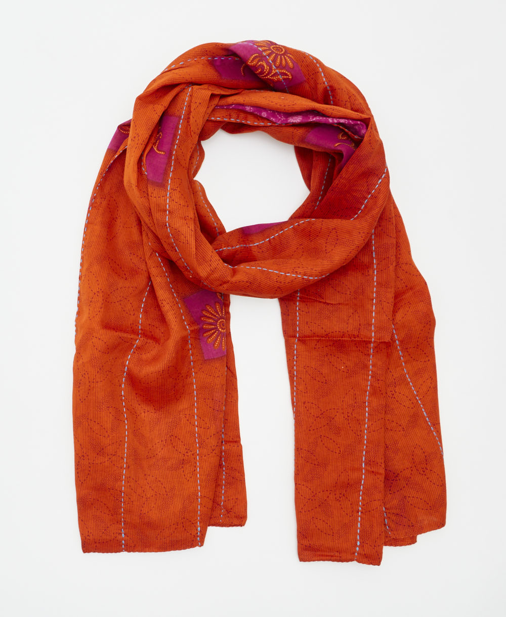 long cotton scarf