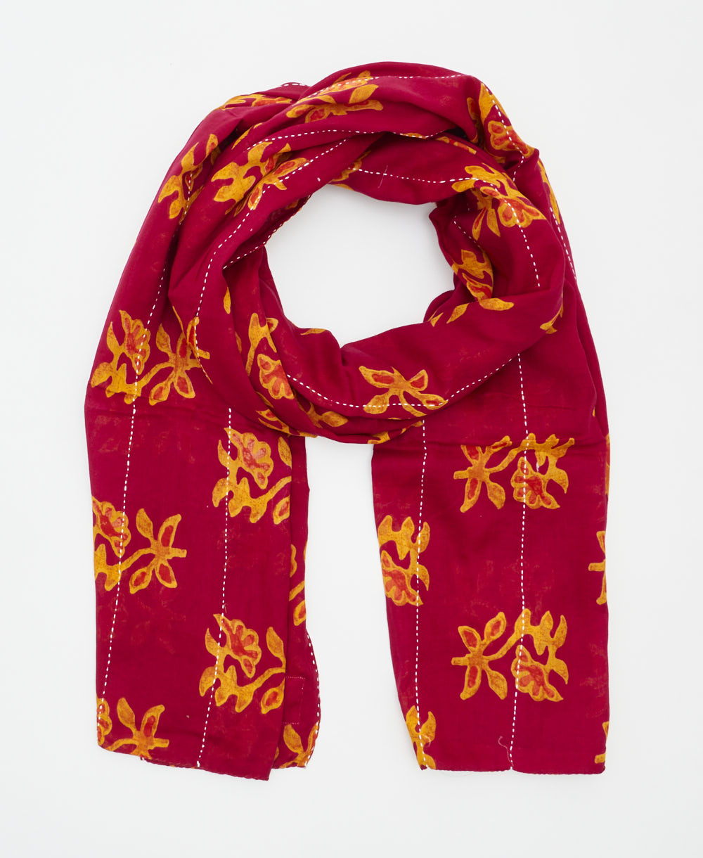long cotton scarf