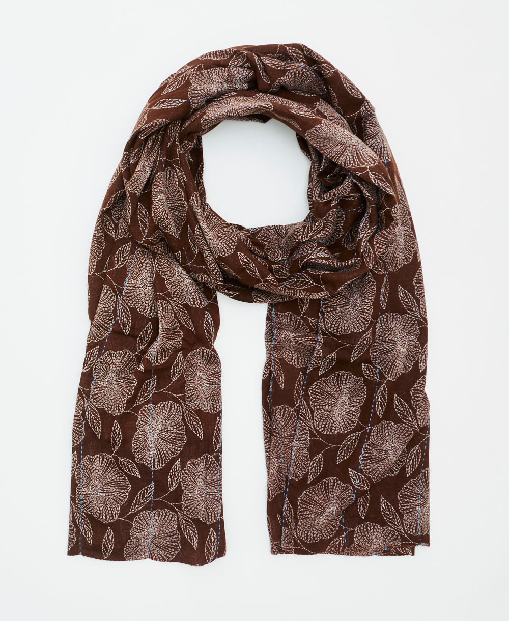 long cotton scarf