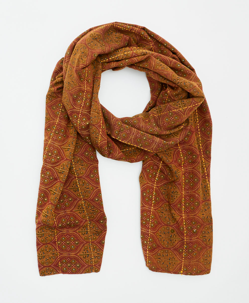 long cotton scarf
