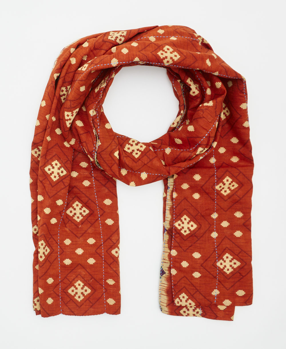 long cotton scarf