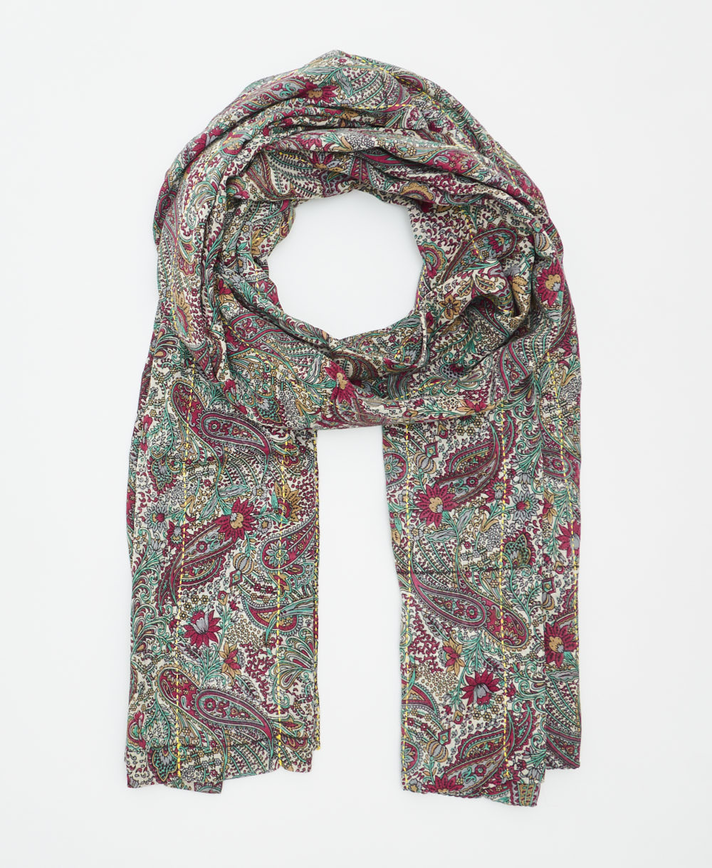 long cotton scarf