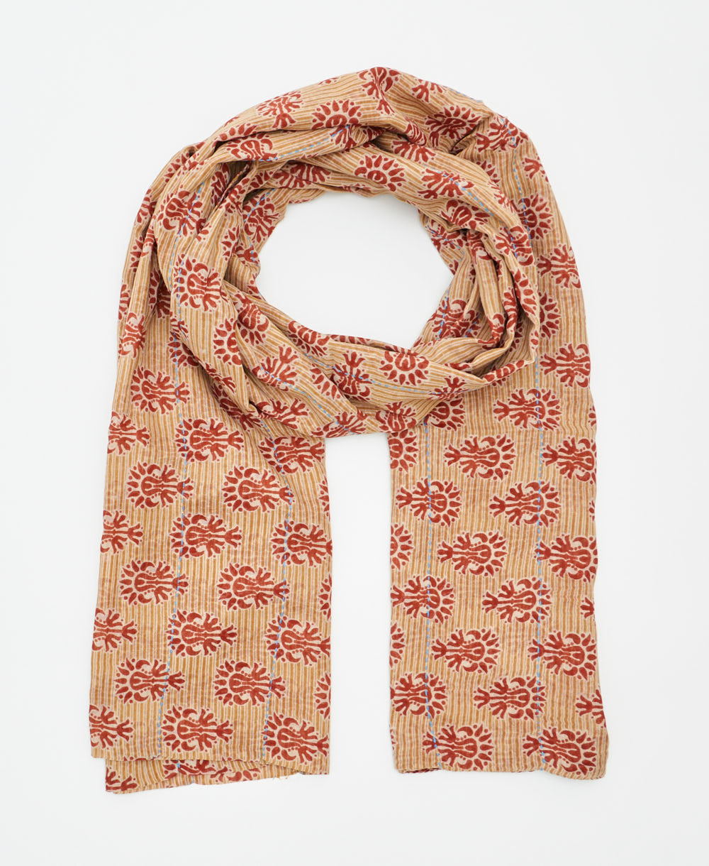 long cotton scarf