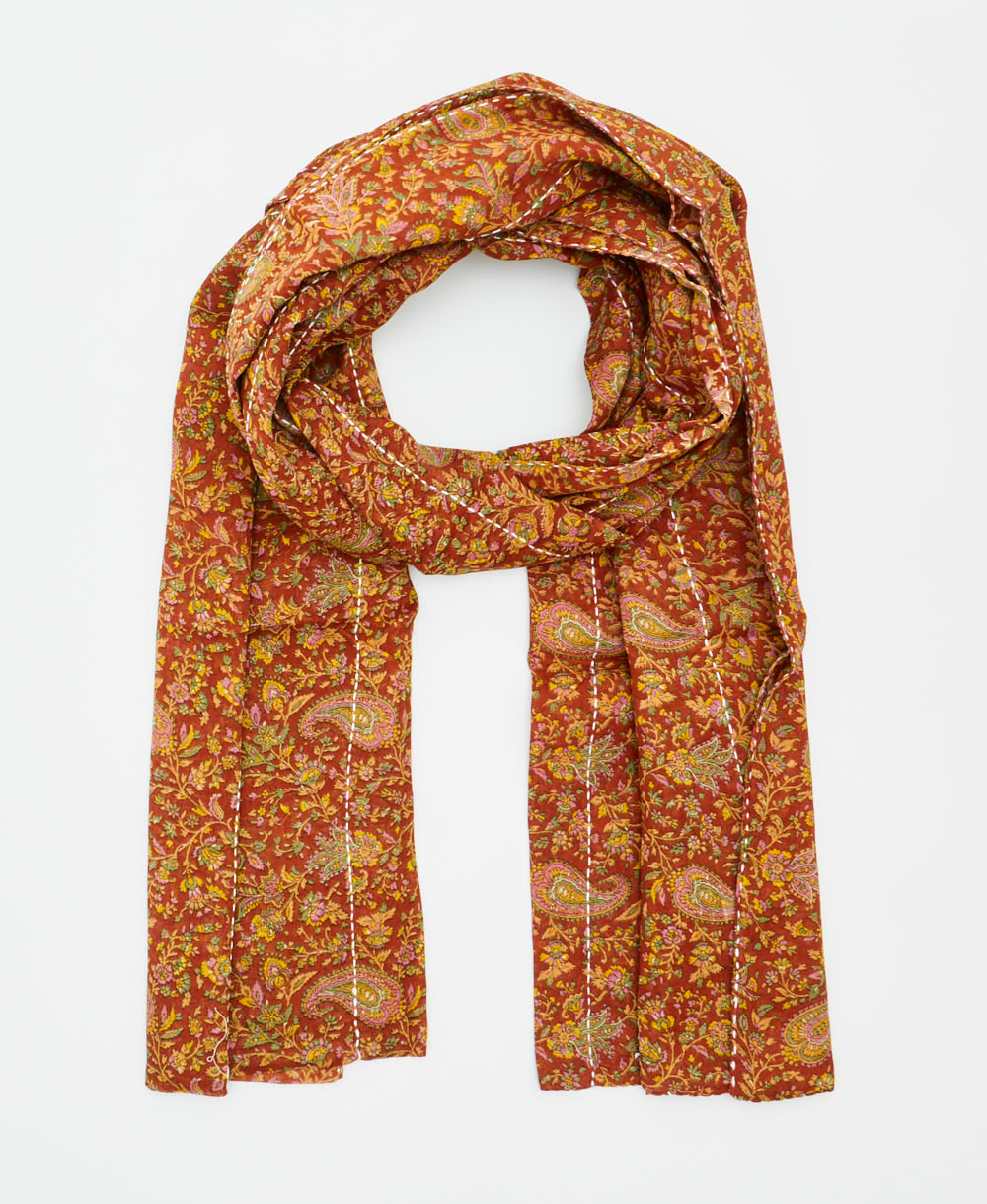 long cotton scarf