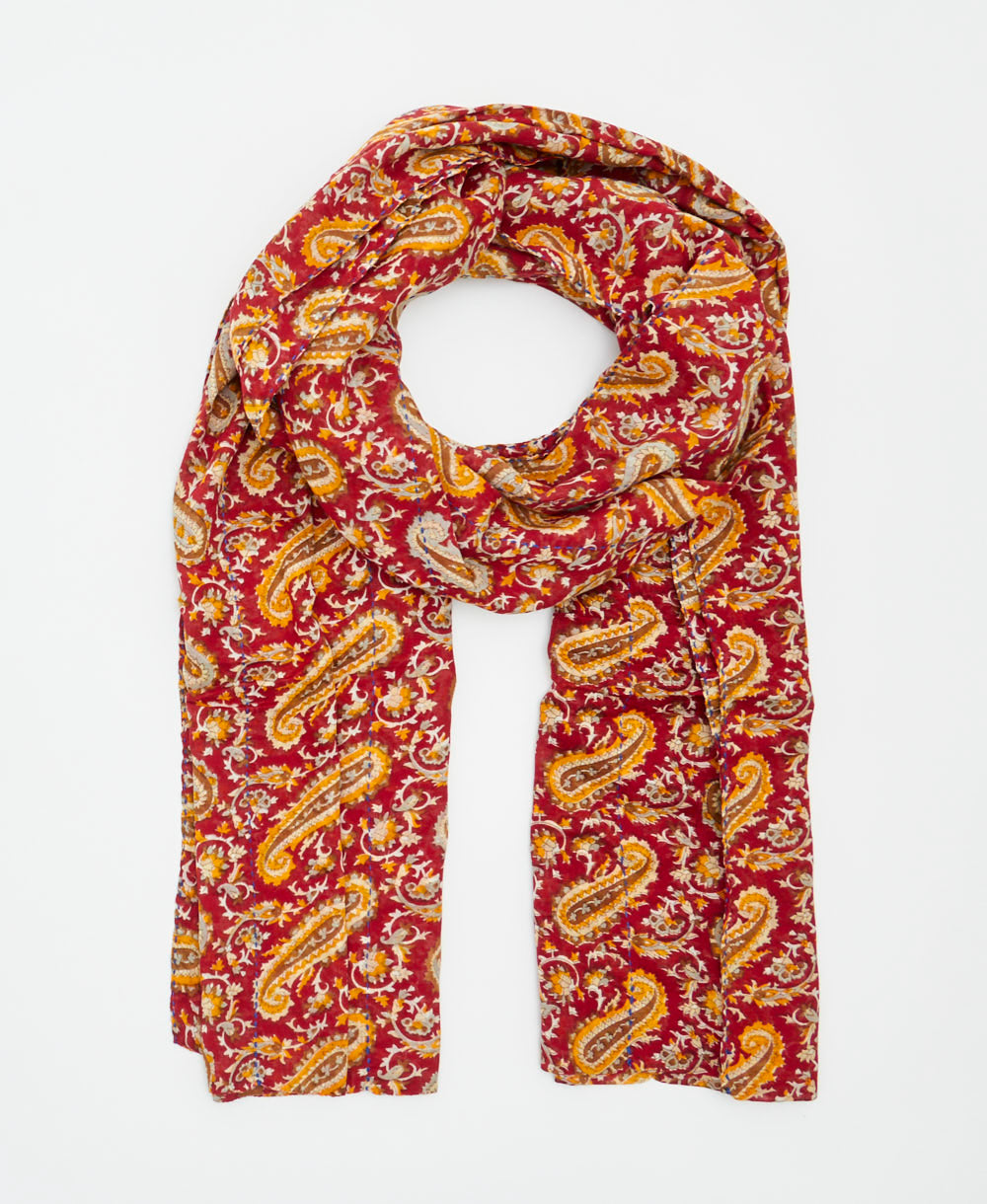 long cotton scarf