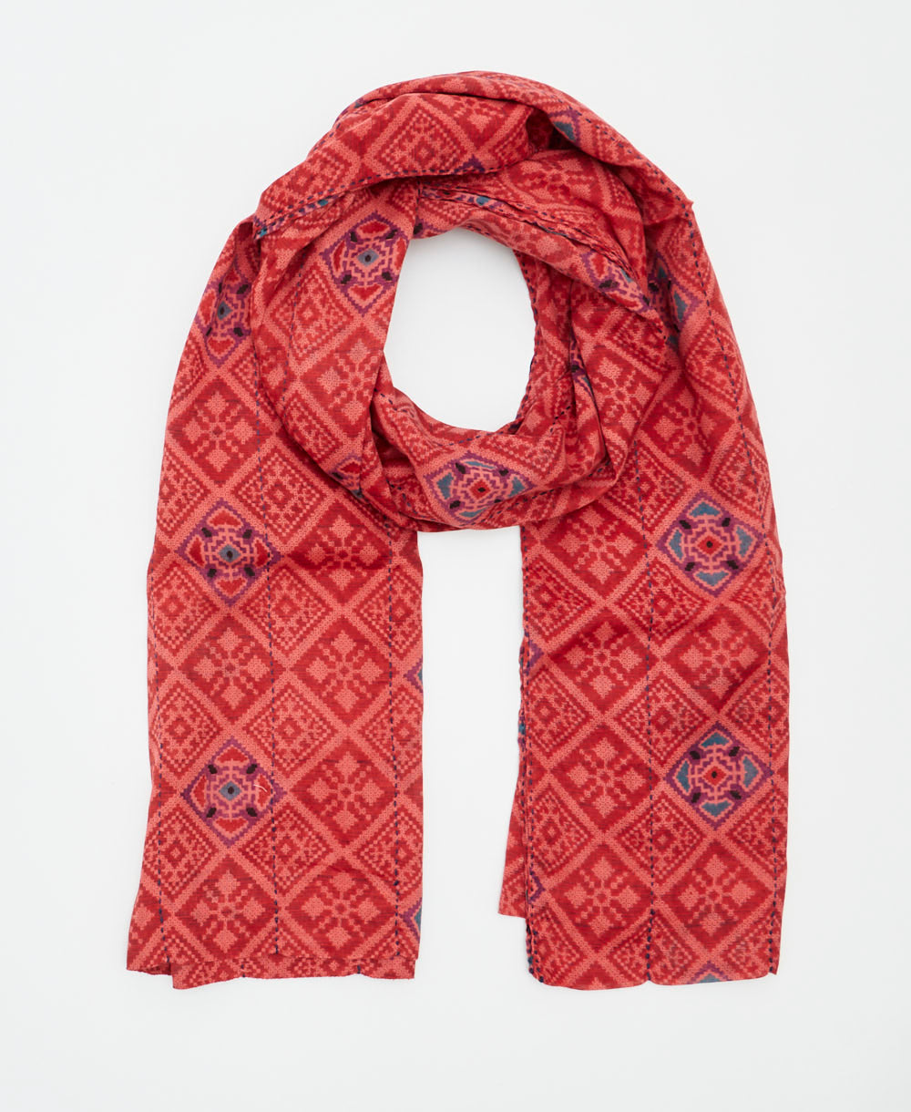 long cotton scarf