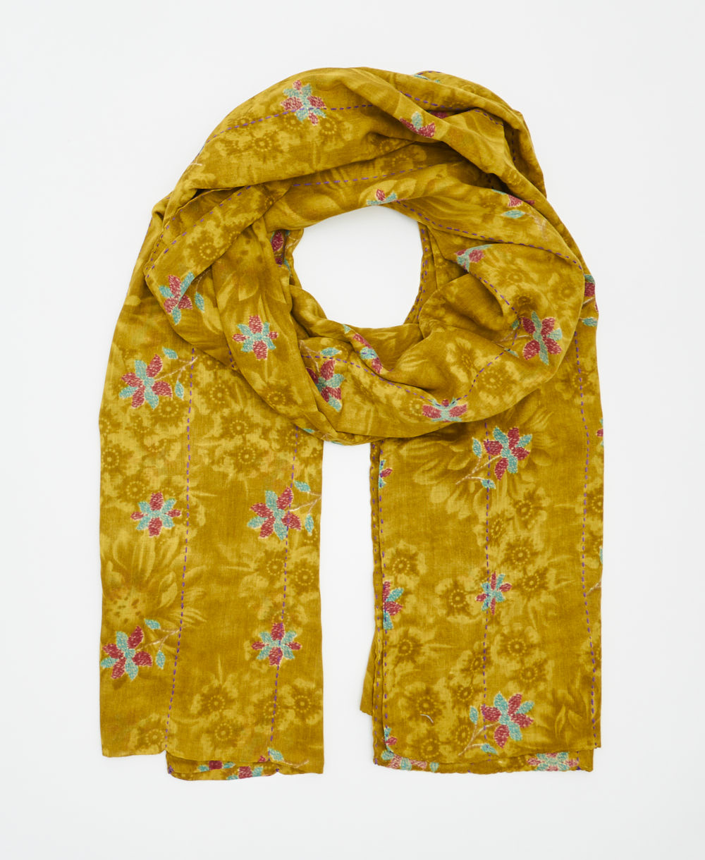 long cotton scarf