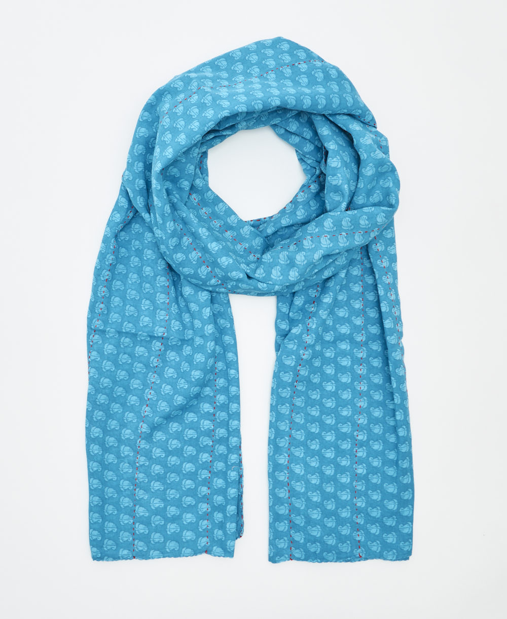 long cotton scarf