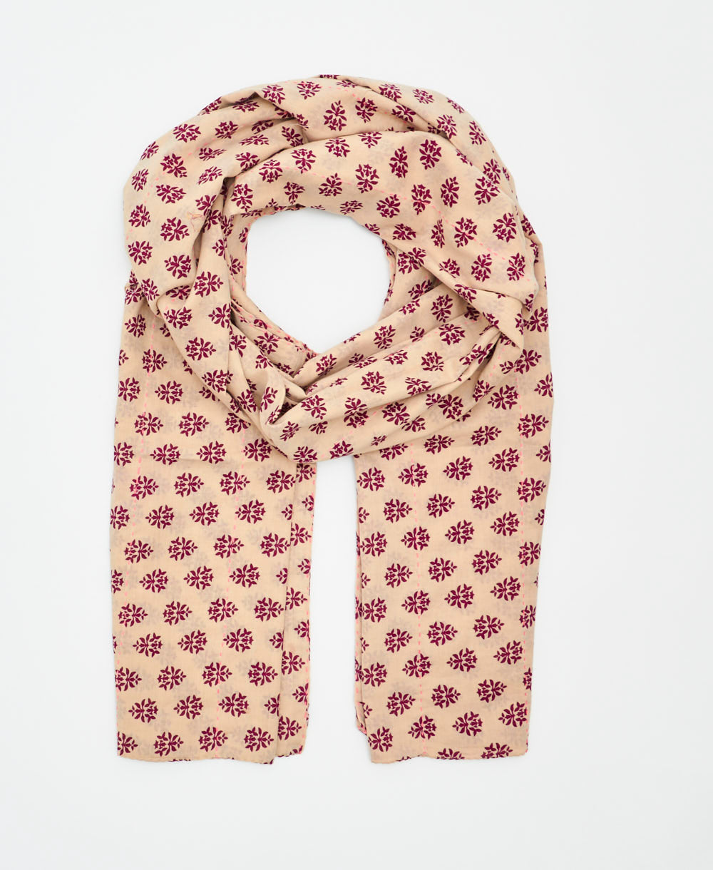 long cotton scarf