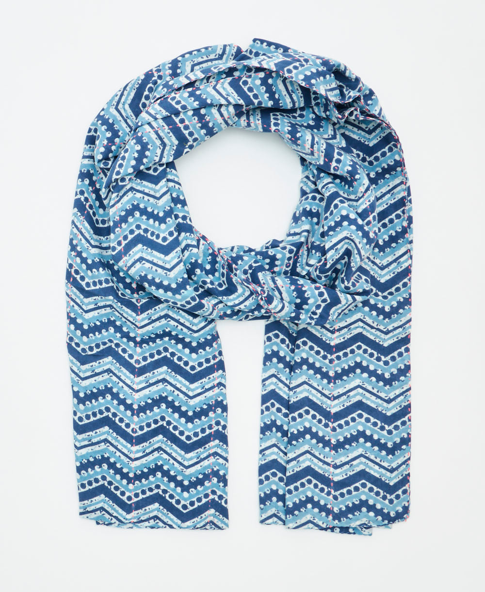 long cotton scarf
